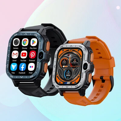 2G+16G WiFi 4G Android Smart Watch Dual Camera Sports Watch Fitness Tracker GPS