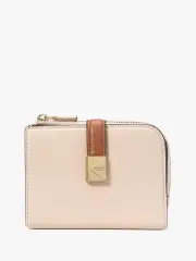 Deco Colorblocked Small Compact Wallet