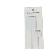 Apple OEM 30-Pin to VGA Adapter Brand New Sealed