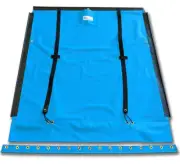 Hobie 17 BIAS CUT trampoline -Textilene 90 Mesh Lake Blue + Lacing Line included