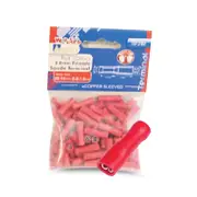 Aerpro TSM28R 2.8mm Male Spade Terminal (Red)