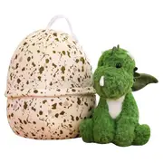 Dinosaur Stuffed Animal Toys With Big Dinosaur Egg,plush Toys For Boys Girls Baby Kids Toddlers As Shown