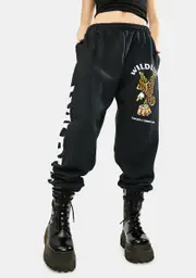 [Lurking Class] Wild Life X Tallboy Graphic Sweatpants