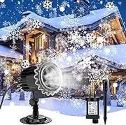 Christmas Projector Lights Outdoor Christmas Laser Lights Outdoor Christmas Laser Light Waterprooffor for Xmas Halloween Christmas Decorations, LED Holiday Xmas Holiday, Party, Wedding