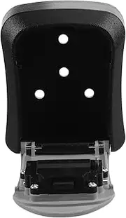 KICHOUSE 1 Set Key Lock Box Code Combination Material Outdoor Wall Mount Security Easy Access to Keys Resettable Password Lock Box for Home Use