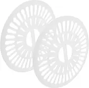 DOITOOL Spinner Safety Cover Replacement for Washing Machine Dryer 2pcs Plastic Dryer Spinner Cap