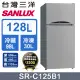 【SANLUX 台灣三洋】128L 一級能效 雙門小冰箱（SR-C125B1）