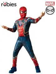 Iron Spider-Man Deluxe Costume - 6-8 Years
