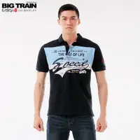 在飛比找蝦皮商城優惠-BIG TRAIN 配色休閒POLO衫-藍 B80684-5