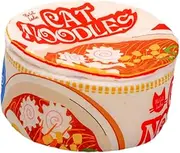 WeiLaiKeQi Ramen Cat Bed Cat Bed Removable Comfortable Multifunctional Washable Detachable Dog Bed Cat Nest for Puppy Dogs Kitten Cats, Large