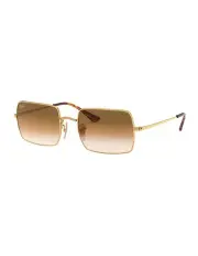 [Ray-Ban] Rectangle 1969 Gold RB1969 Sunglasses