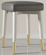 Stacking Stools Set of 4, Simple Dining Table Chair Stacked Living Room Stool with Non-Slip Feet, Heavy Duty and Sturdy for Living Room, Kitchen Home Bedroom,Grey
