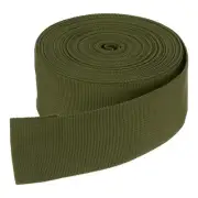 10 Yard x 50mm Nylon Webbing Strap for Backpack Strapping, Sewing, Army Green