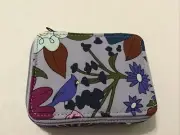 Vera Bradley 8 Day Travel Pill Case Pill Box BENGAL LILY Med Planner Zip NWT