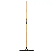 Gardenmaster 14T Garden Nail Rake Garden Cultivating/Aerating w/ Hardwood Handle