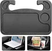 Car Steering Wheel Tray Table Laptop Stand Desk Food Drink Holder
