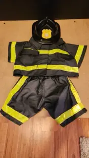 Build-A-Bear Fire Fighter Outfit