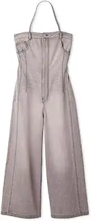 Lily Brown(リリーブラウン) LWFO251083 Women's Denim Bear All-in-One