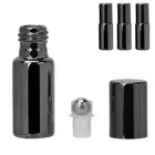 3pcs Professional Glass Perfume Roller Bottle Portable Essential Oil Roll On