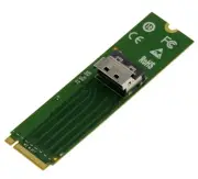 Adapter Gen 5.0 for Port M2 Nvme M Key For Mcio x4 Pcie 5.0