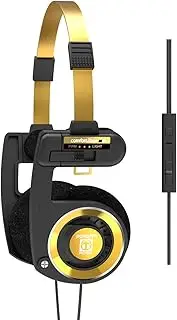 Koss Porta Pro Limited Edition Black Gold Headphones with Microphone Volume Control and Remote
