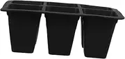GALPADA 6 Reusable Silicone Plant Germination Tray Hydroponic Gardening Starter Pots for Easy Seedling Management Greenhouses Balconies and Gardens