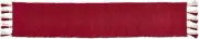 Mud Pie, Solid, Red Table Runner, 18" x 90"