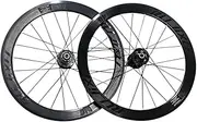 20 Inch Folding Bikes Front Rear Wheels 406/451 Rims Disc Brake BMX Wheelset Front 2 Rear 4 Sealed Bearing Hubs Support 8-12 Speed Cassette Quick Release Wheel Set