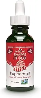 SweetLeaf Sweet Drops Liquid Stevia Sweetener, Peppermint, 2 Ounce ( Pack May Vary )