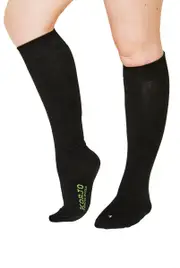 Korjo Travel Compression Socks : Large : Black