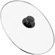 [Spares2go] Universal Large Oval Glass Lid & Knob Handle for 5.5L 6L 6.5L Slow Cookers