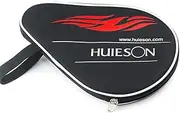Table Tennis Case,Oxford Cloth Pingpong Paddle Pouch | Professional Wear-Resistant Storage Bag, with Outer Zipper Ball