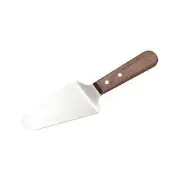Pie / Cake Server Wood Handle 63x260mm Stainless Steel Blade Kitchen Utensil