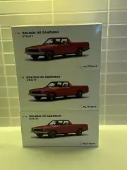 1:18 HOLDEN HX SANDMAN UTE in MANDARIN RED GREAT LOOKING CAR BRAND NEW