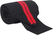 Zxpjkyu Weightlifting Wrist Wrap with Thumb Loop 20.8x3.1inch Support for Training