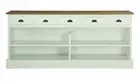KANSAS WHITE HALL TABLE/CONSOLE TABLE CRAFTED FROM HARDWOOD DISTRESSED