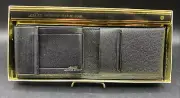 NIB Vintage Amity Men's Bi-fold Leather Identifier Billfold Wallet Brown