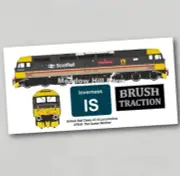 British Rail Class 47 Fridge Magnet 47541 BR ScotRail Diesel Locomotive