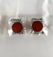 2 Coca-Cola 138th Anniversary Bottle Cap Light - Coke *REDUCED PRICE*