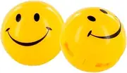 Sof Sole Unisex Adult Shoe Deodorizers SofSole Sneaker Balls 2-Pack Yellow, Happy Feet