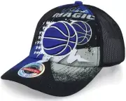 Mitchell & Ness Black NBA Orlando Magic Hyper Trucker HWC Snapback - OSFA