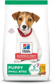 Hill's Science Diet Puppy Small Bites, Chicken Meal & Barley Recipe, Dry Dog ...