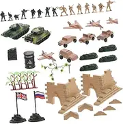 Vaguelly Simulation Model Set for Boys and Girls Army Toys for Boys Creative Equipment Decor 1 Set