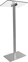 Clear Acrylic Podium Stand, Iron Podium Pulpits for Churches, Modern Podium Lectern, Floor-Standing Pulpits Acrylic for Conference, Speeches, Weddings, Classroom