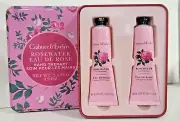 Crabtree & Evelyn Rosewater Hand Therapy SET of 2 x 0.9 oz Christmas GIFT SET