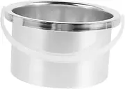 BESTYASH Wax Warmer Replacement Pot Durable Aluminum Alloy Wax Melting Bowl for Hair Removal Inner Diameter User Friendly Design Safe Operation