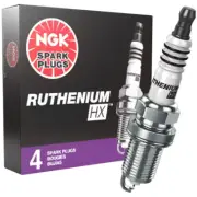 4 x NGK LTR7BHX 95605 Ruthenium HX Upgrade for OEM Spark Plugs Beats Iridium
