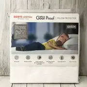 BOB’S Goof Proof Pillow Protector Queen Size NEW