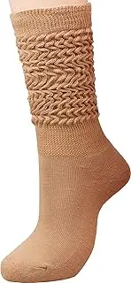 [Galsang] Women's Slouch socks Women's Knee-High Scrunch Socks for Women,Soft Long Scrunch Boot Socks,#K306
