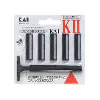 在飛比找蝦皮商城優惠-KAI 日本貝印 刮鬍刀(2片刃)K2-5B1(1入)【小三